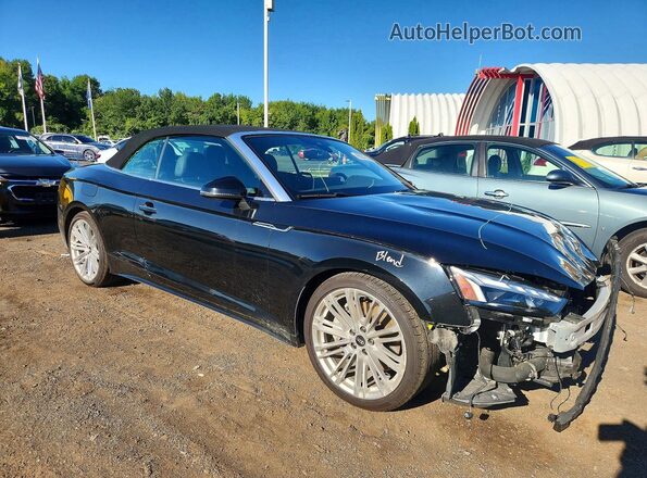 WAUWAGF56NN001504 2022 AUDI A5 Черный Передняя правая четверть