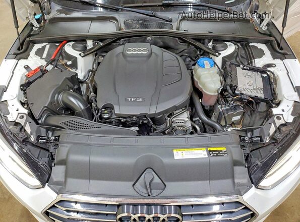 WAUYNGF55JN005471 2018 AUDI A5 White Вид задньої частини салону