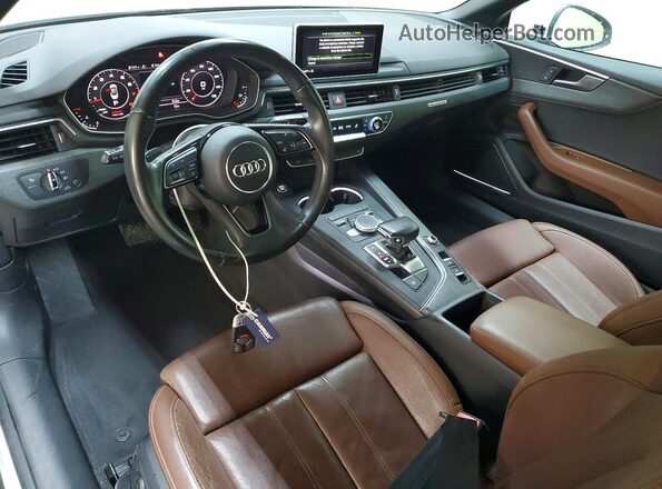 WAUYNGF55JN005471 2018 AUDI A5 White Вид панелі приладів