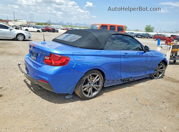 WBA1M1C51GV394706 2016 BMW M2 Blue უკანა მარჯვენა