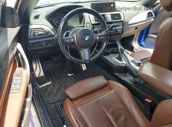 WBA1M1C51GV394706 2016 BMW M2 Blue წინა პანელის ხედი