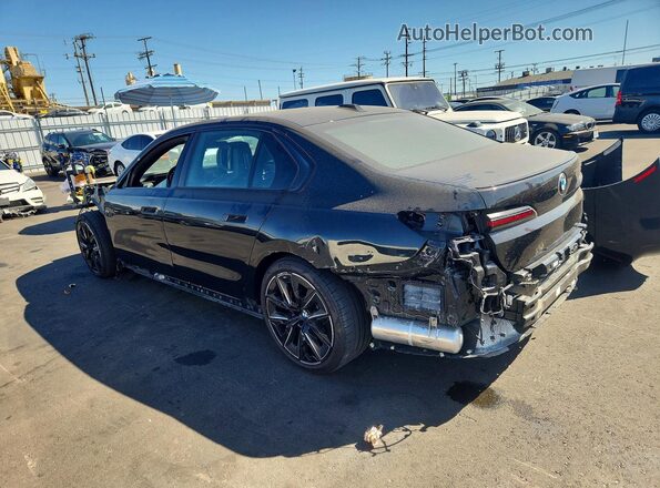 WBA23EH01RCR02909 2024 BMW 7 SERIES Black Trasero izquierdo