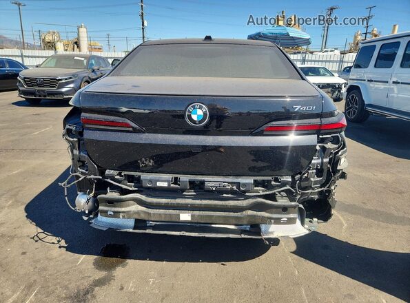 WBA23EH01RCR02909 2024 BMW 7 SERIES Black Vista trasera