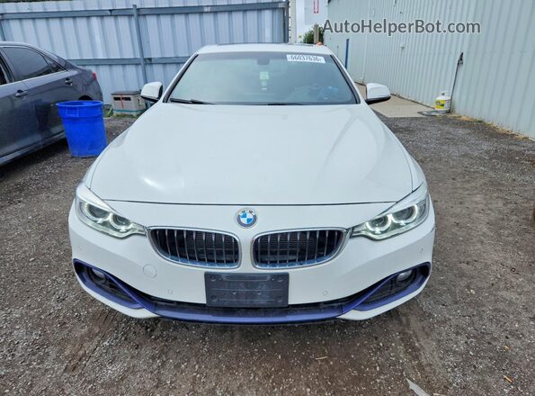 WBA3N9C56GK249764 2016 BMW 4 SERIES White Vista frontal