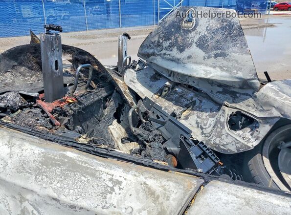 WBA3T3C50G5A41223 2016 BMW 4 SERIES Пожар Вид задних сидений