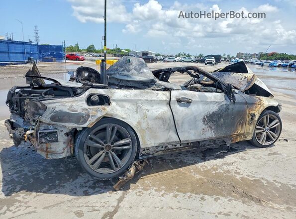 WBA3T3C50G5A41223 2016 BMW 4 SERIES Пожар Задняя правая четверть