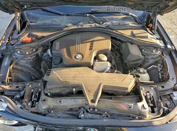 WBA4A9C57GGL88059 2016 BMW 4 SERIES Black Widok wnętrza z tyłu