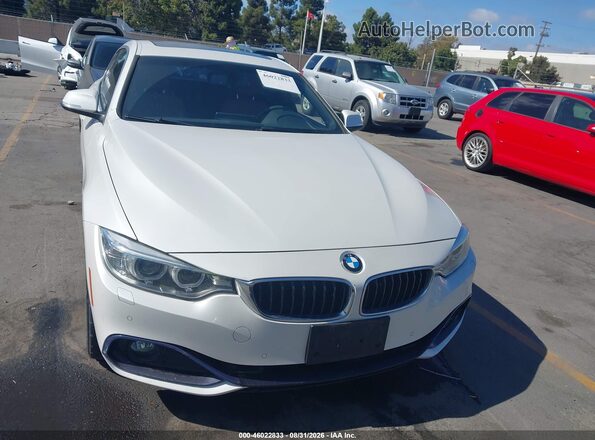 WBA4F9C39HG813119 2017 BMW 4 SERIES White Вид щитка приладів