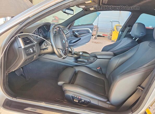 WBA4W3C01LFJ83744 2020 BMW 4 SERIES Silver წინა სალონის ხედი