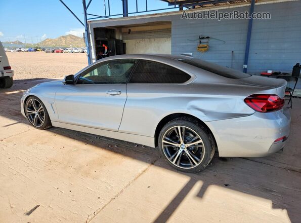WBA4W3C01LFJ83744 2020 BMW 4 SERIES Silver უკანა მარცხენა