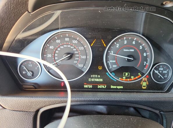 WBA4W3C01LFJ83744 2020 BMW 4 SERIES Silver ხელსაწყოთა პანელის ხედი