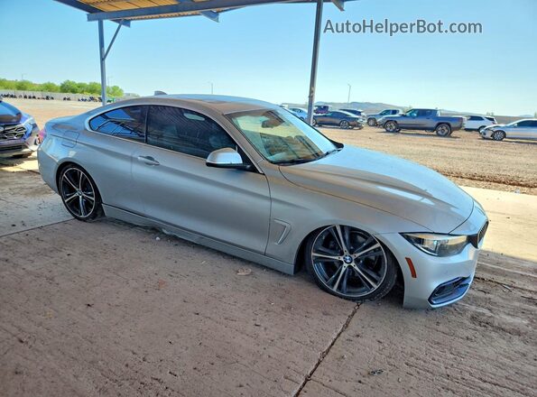 WBA4W3C01LFJ83744 2020 BMW 4 SERIES Silver წინა მარჯვენა