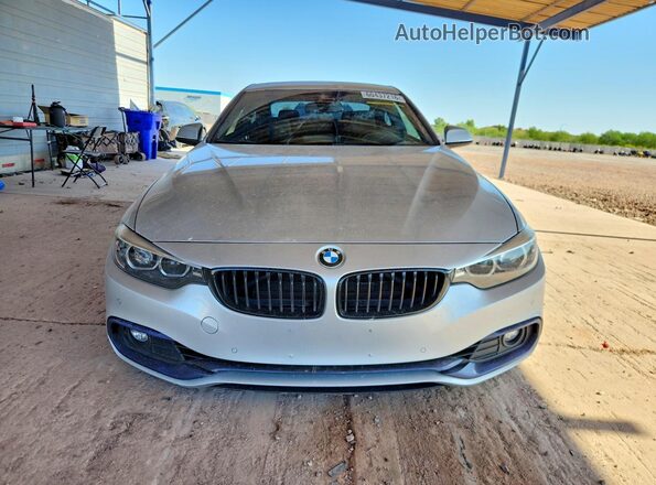 WBA4W3C01LFJ83744 2020 BMW 4 SERIES Silver წინა ხედი