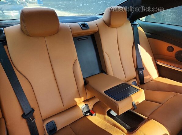 WBA4W3C53KAF92306 2019 BMW 4 SERIES Gray Rear seats view