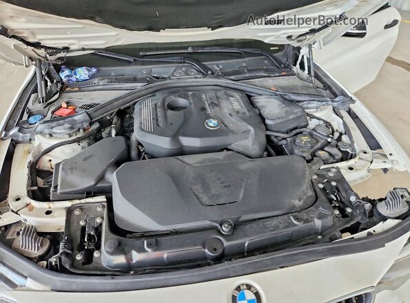 WBA4W5C5XJAA49741 2018 BMW 4 SERIES White Widok wnętrza z tyłu