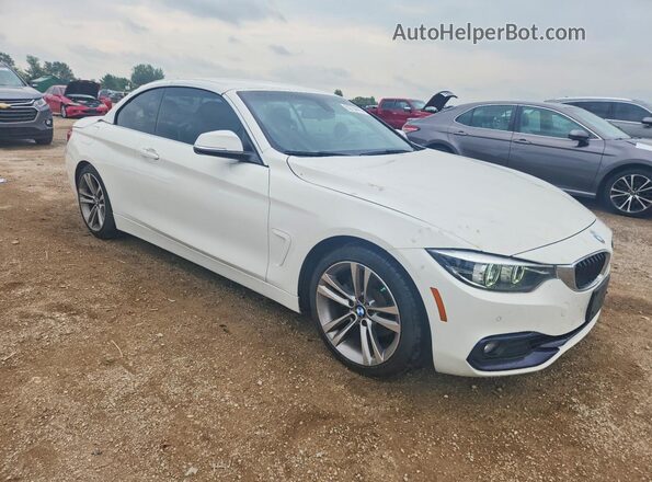 WBA4Z1C50JEC60634 2018 BMW 4 SERIES White Передня права чверть
