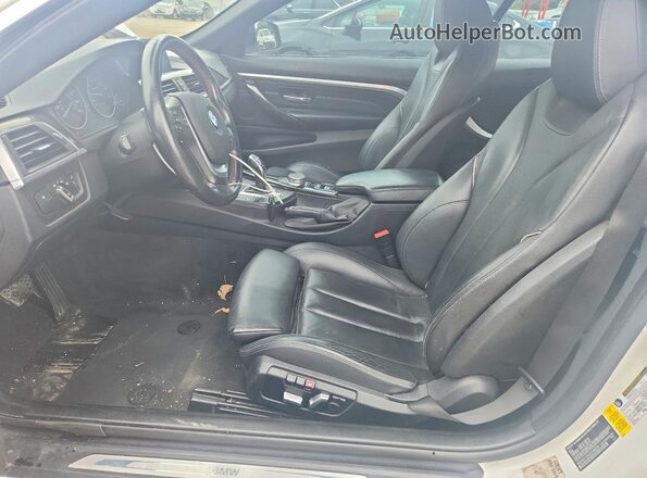 WBA4Z1C50JEC60634 2018 BMW 4 SERIES White Вид салону спереду