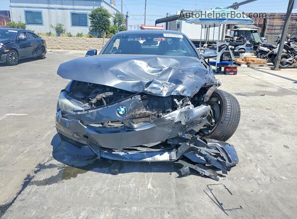 WBA4Z5C53KEE17064 2019 BMW 4 SERIES Gray Front view
