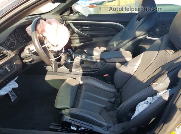 WBA4Z5C53KEE17064 2019 BMW 4 SERIES Gray Front interior view