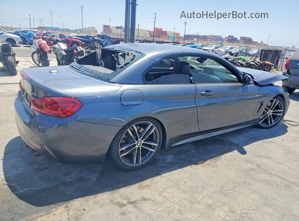 WBA4Z5C53KEE17064 2019 BMW 4 SERIES Gray Rear right