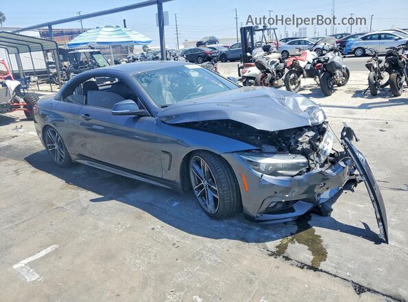 WBA4Z5C53KEE17064 2019 BMW 4 SERIES Gray Front right