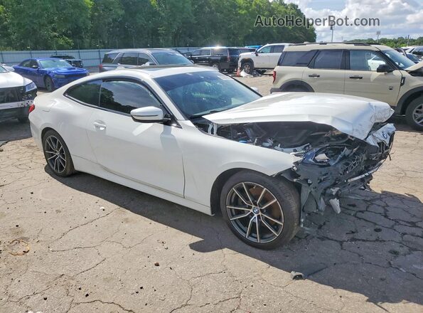 WBA53AP01PCM07369 2023 BMW 4 SERIES White Front right