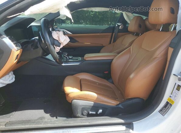 WBA53AP01PCM07369 2023 BMW 4 SERIES White Front interior view