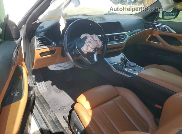 WBA53AP01PCM07369 2023 BMW 4 SERIES White Dashboard view