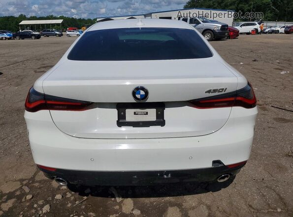 WBA53AP01PCM07369 2023 BMW 4 SERIES White Rear view