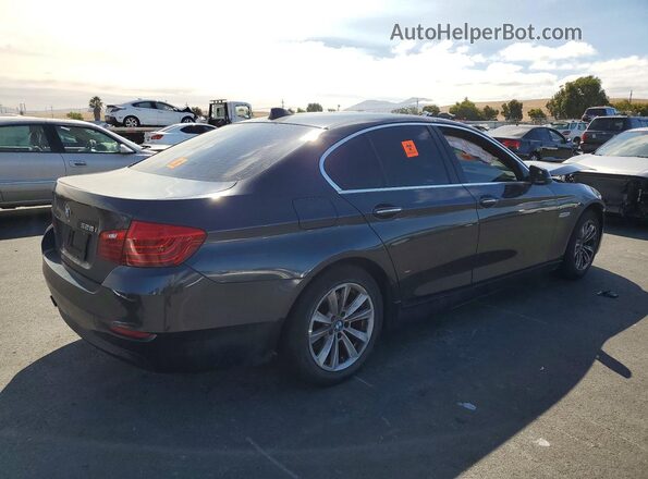 WBA5A5C55GD527670 2016 BMW 5 SERIES Charcoal Rear right