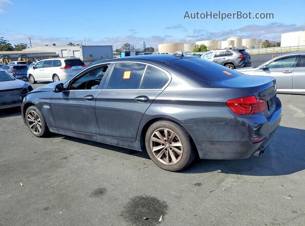 WBA5A5C55GD527670 2016 BMW 5 SERIES Charcoal Rear left