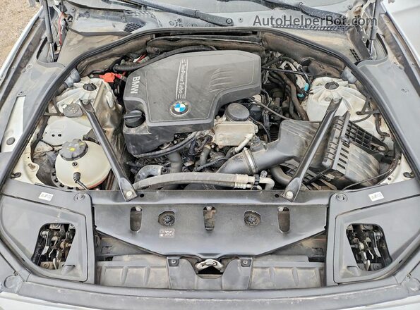 WBA5A5C56GG352988 2016 BMW 5 SERIES Белый Вид задней части салона