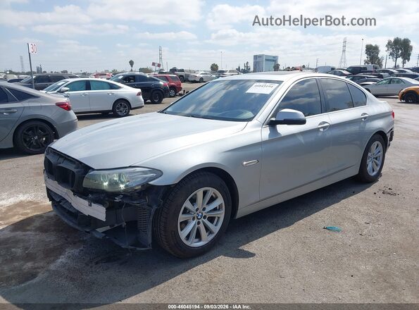 WBA5A5C58GG351602 2016 BMW 5 SERIES Silver Przód lewy