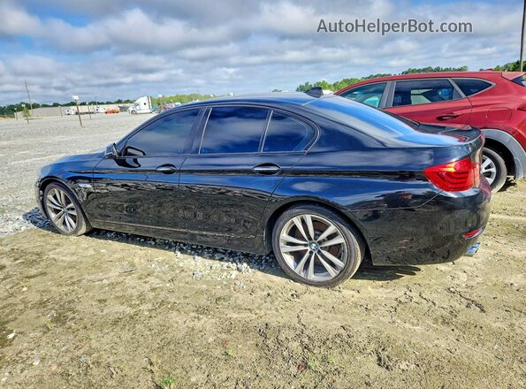 WBA5A5C5XGG354839 2016 BMW 5 SERIES Black Задня ліва чверть