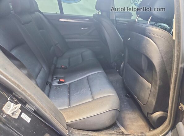 WBA5A5C5XGG354839 2016 BMW 5 SERIES Black Вид задніх сидінь