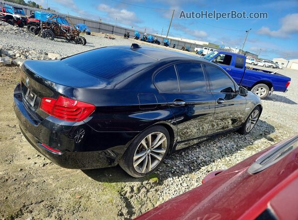 WBA5A5C5XGG354839 2016 BMW 5 SERIES Black Задня права чверть