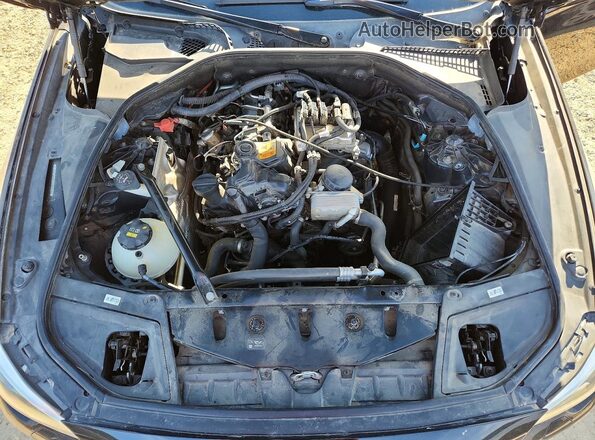 WBA5A7C53GG642262 2016 BMW 5 SERIES Black უკანა სალონის ხედი