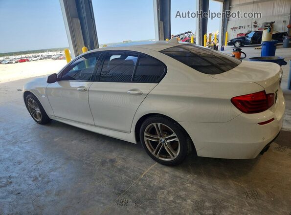 WBA5A7C54GG147147 2016 BMW 5 SERIES White Հետևի ձախ