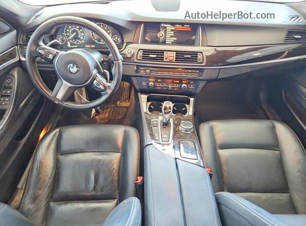 WBA5A7C54GG147147 2016 BMW 5 SERIES White Առջևի վահանակի տեսք