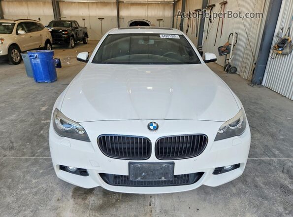 WBA5A7C54GG147147 2016 BMW 5 SERIES White Դիմացի տեսք