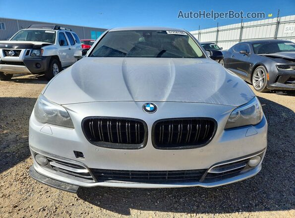 WBA5A7C54GG149478 2016 BMW 5 SERIES Silver Вид спереду