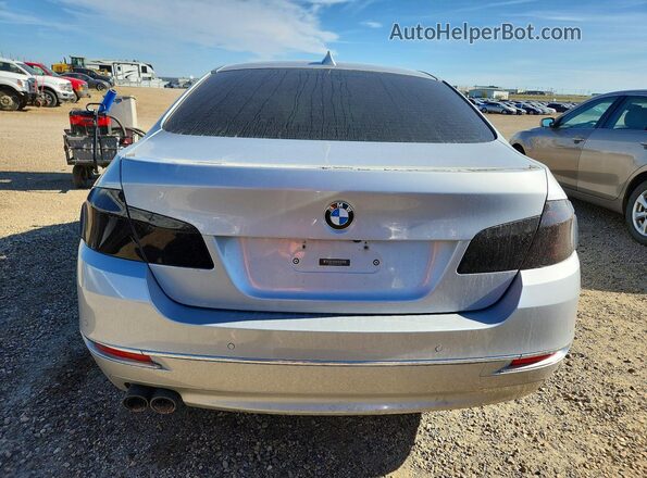 WBA5A7C54GG149478 2016 BMW 5 SERIES Silver Вид ззаду