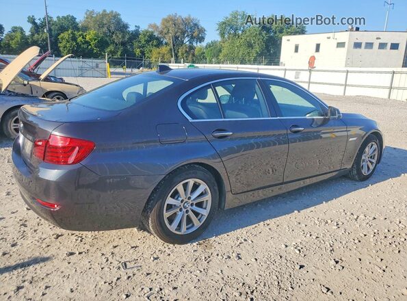 WBA5A7C54GG642173 2016 BMW 5 SERIES Charcoal Rear right