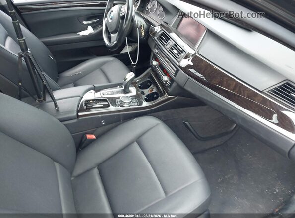 WBA5A7C57GG146395 2016 BMW 5 SERIES Black Вид салону спереду