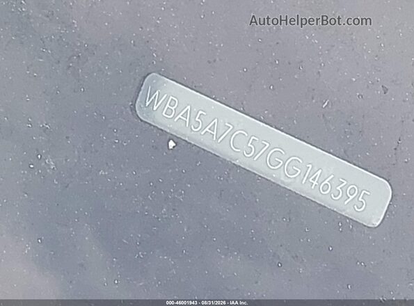 WBA5A7C57GG146395 2016 BMW 5 SERIES Black 