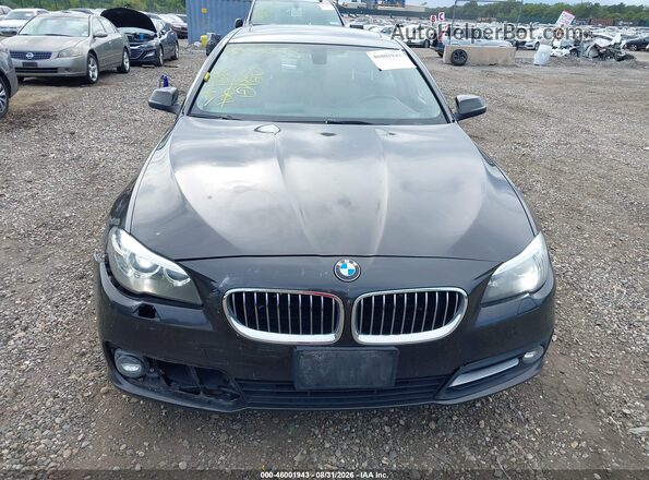 WBA5A7C57GG146395 2016 BMW 5 SERIES Black Вид щитка приладів