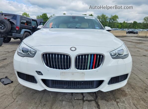 WBA5M4C51HD186898 2017 BMW 5 SERIES White Դիմացի տեսք