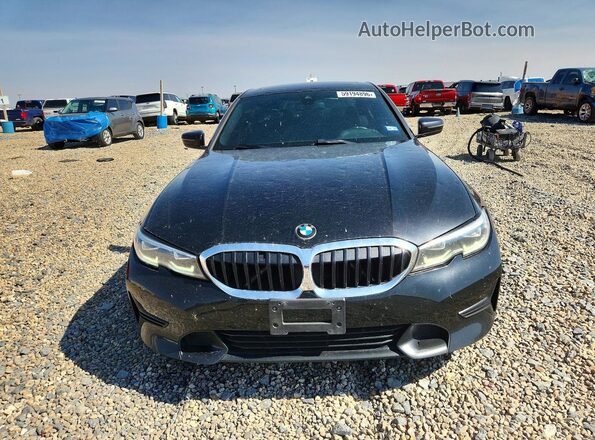 WBA5R1C05LFH39718 2020 BMW 3 SERIES Black წინა ხედი