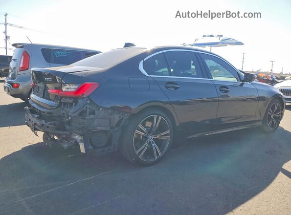 WBA5R1C54KFH13332 2019 BMW 3 SERIES Black Trasero derecho