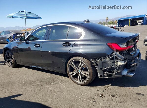 WBA5R1C54KFH13332 2019 BMW 3 SERIES Black Trasero izquierdo